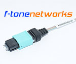 FT  Fanout MPO/APC-LC/APC单模12芯光纤跳线